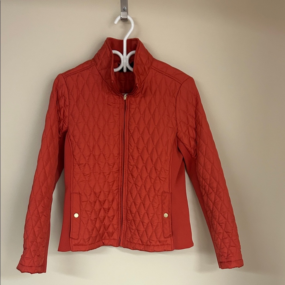 Weatherproof Women's Red Quilted Jacket